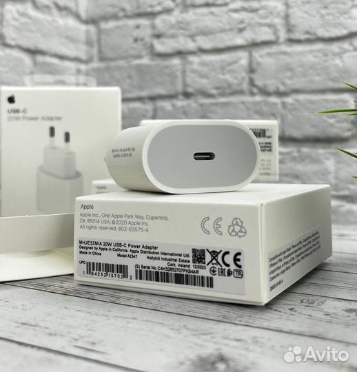 Блок питания apple 20w type c арт.6482