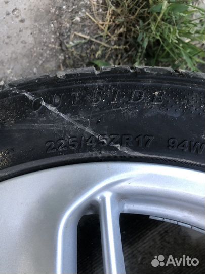 Колеса на opel astra h r17