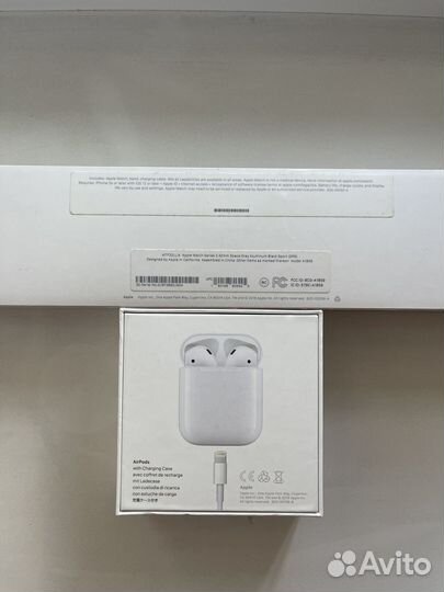 Коробка от техники apple