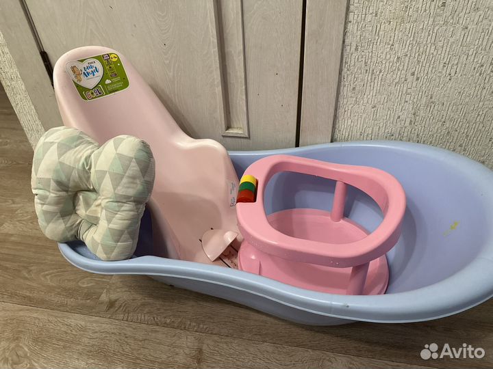 Горка для купания ванночка для новорожденного