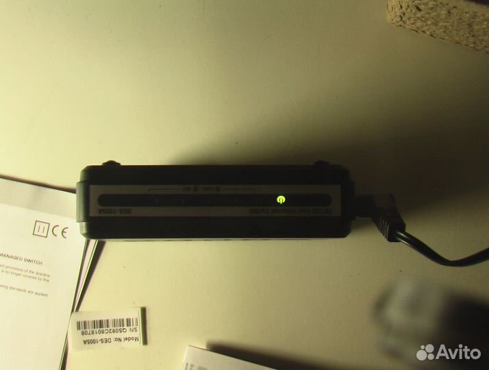 Коммутатор D-link DES-1005A