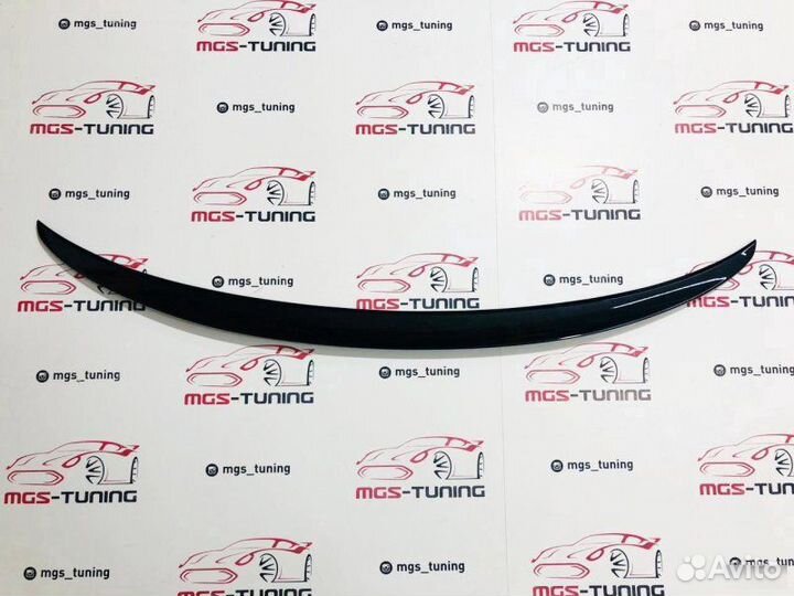 Спойлер M-Perfomance BMW 3 f30 Black (Тайвань)