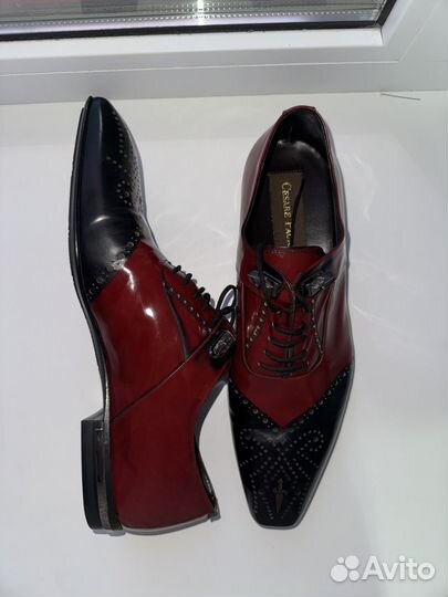 Туфли бархатные тяги