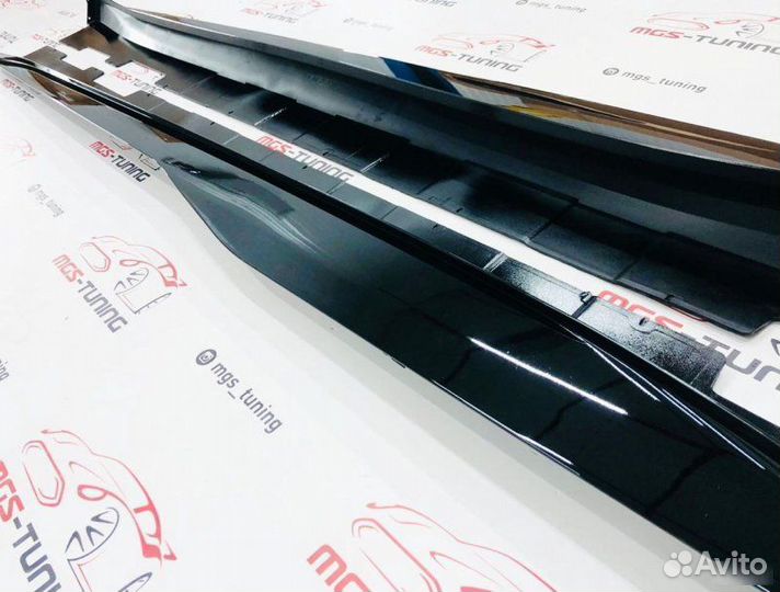 Комплект порогов ZL1 на Chevrolet Camaro 16-18г