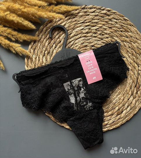 Трусы бразильяна hm 2шт. M