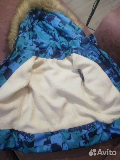 Зимний пуховик детский