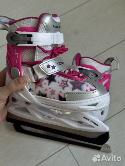 Коньки на девочку