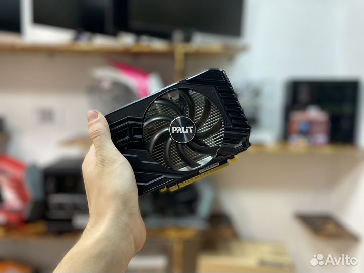 Видеокарта GTX 1650 Super palit storm x