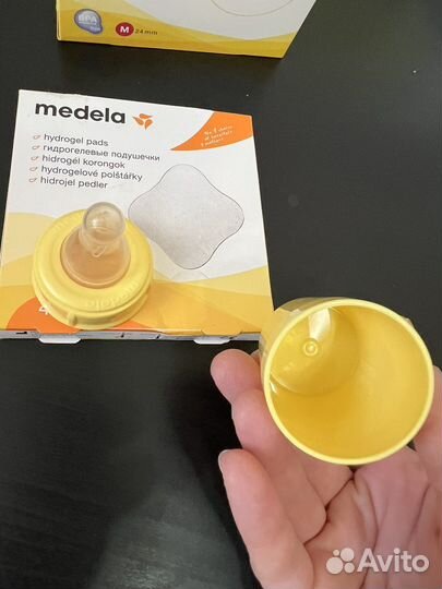 Соска с колпачком medela