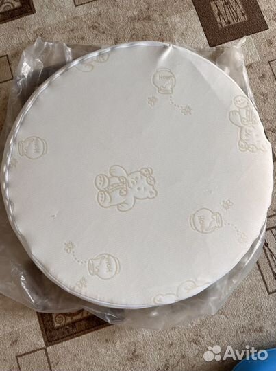 Матрас детский на круглую кроватку