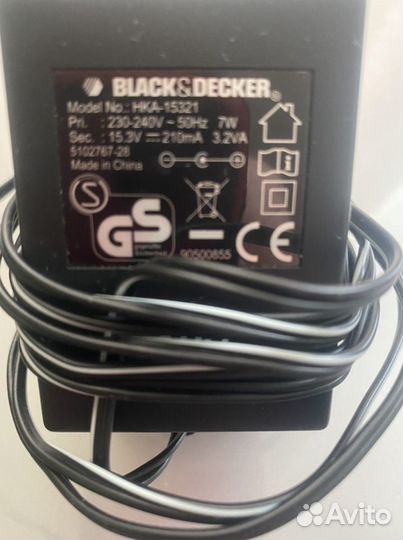 Шуруповерт black decker