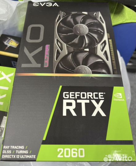 Evga RTX 2060 6GB KO Ultra Gaming TU104 гарантия