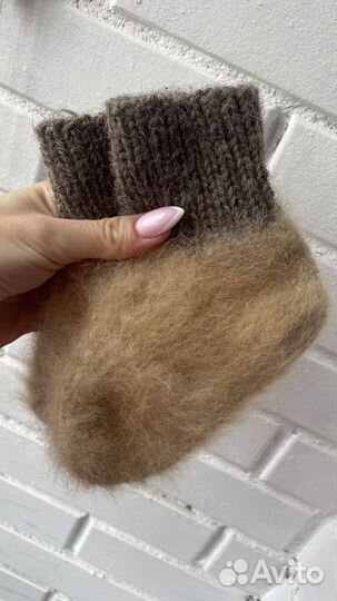 Носочки из собачьей шерсти