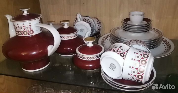 Сервиз. Столовый. Чайный. Кофейный. гдр. GDR