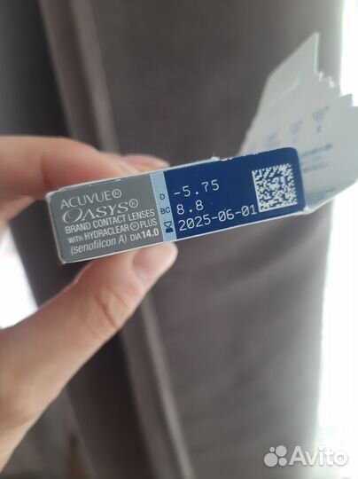 Линзы acuvue oasys