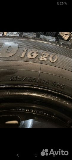 Зимняя резина с дисками 215/65 R16