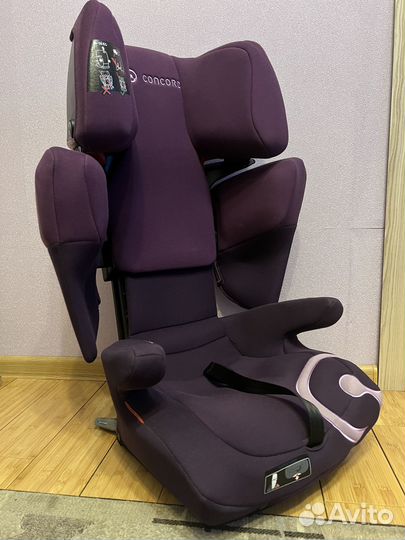 Детское автокресло 15 до 36 кг Concord x-bag