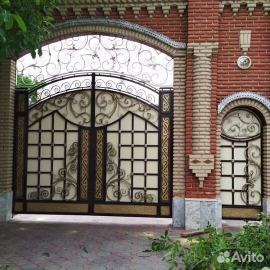 Кованные ворота