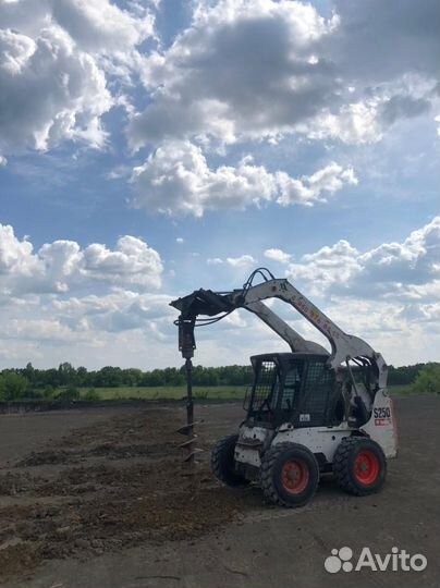 Услуги мини погрузчика бобкат бобкет