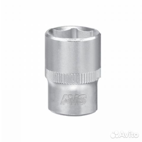 Головка торцевая 6-гранная 1/4''DR (11 мм) AVS H01
