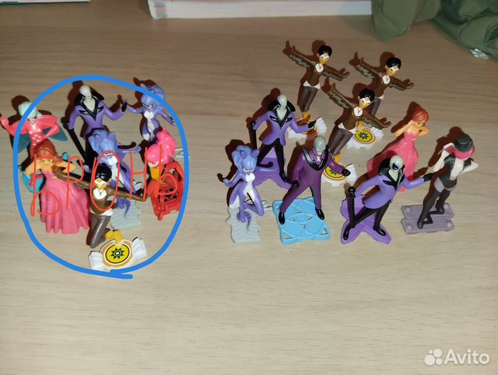 Игрушки из киндера леди баг