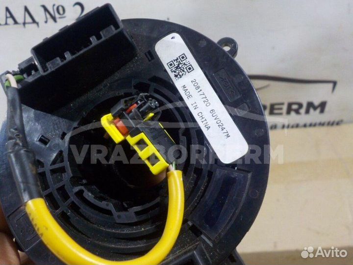 Кольцо SRS (шлейф подрулевой) Chevrolet Orlando