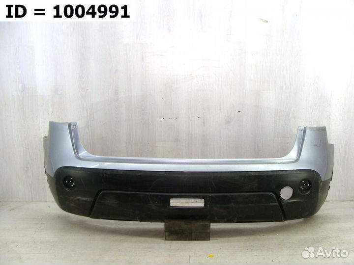 Бампер задний Nissan Qashqai 2006-2010