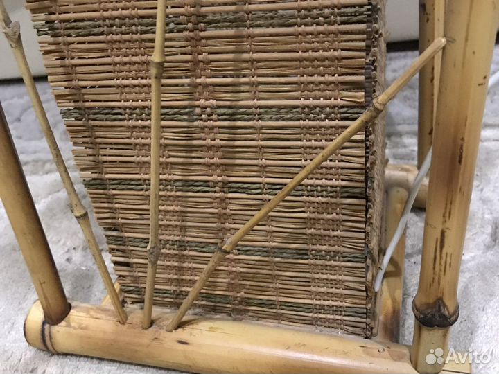 Светильник из бамбука