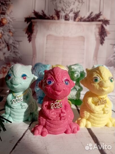 Новогоднее мыло