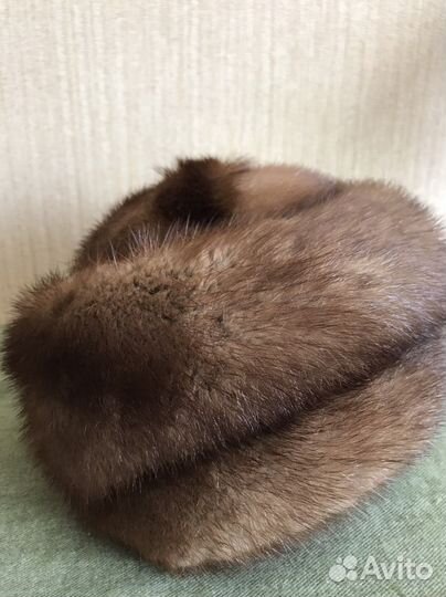 Шапка норковая 55-56 размер
