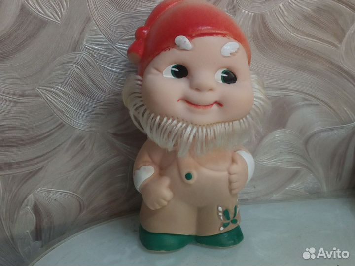 Гномик СССР. Резиновые игрушки