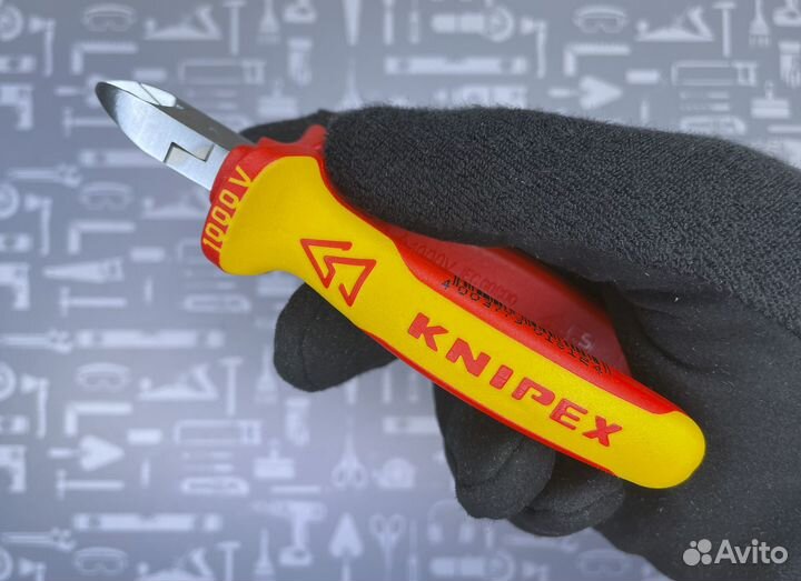Кусачки боковые knipex KN-7006125