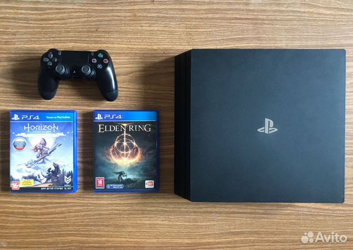Sony ps4 Pro 1TB + игры