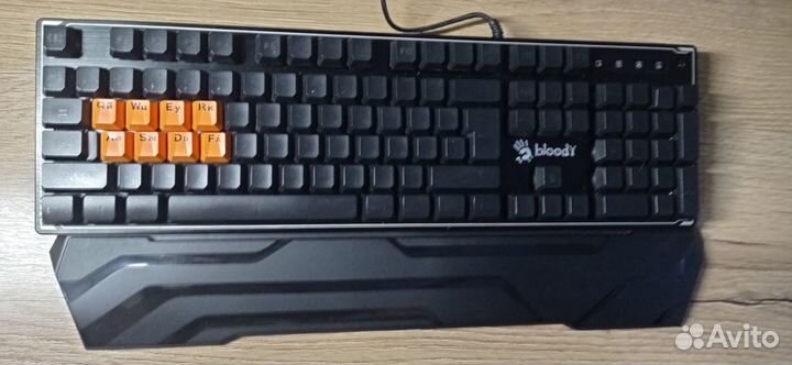 Игровая клавиатура мембранная bloody B337OR