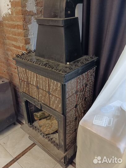 Каминная печь бу