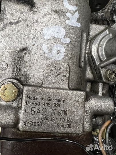 Насос тнвд фольксваген 2.5 tdi вакуумный