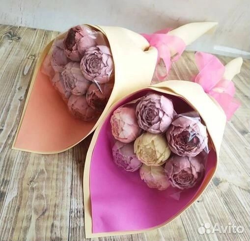 Шоколадные пионы