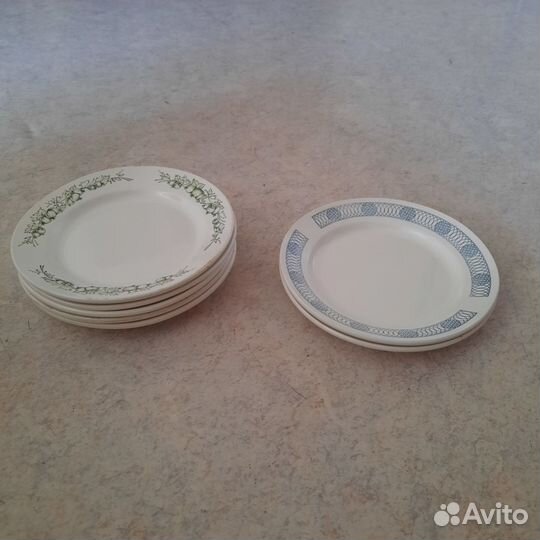 Чашка, тарелки период СССР