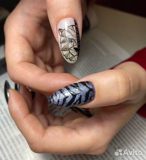 Маникюр с покрытием гель лаком