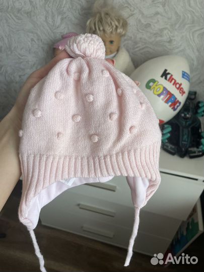 Шапка для девочки 46-48