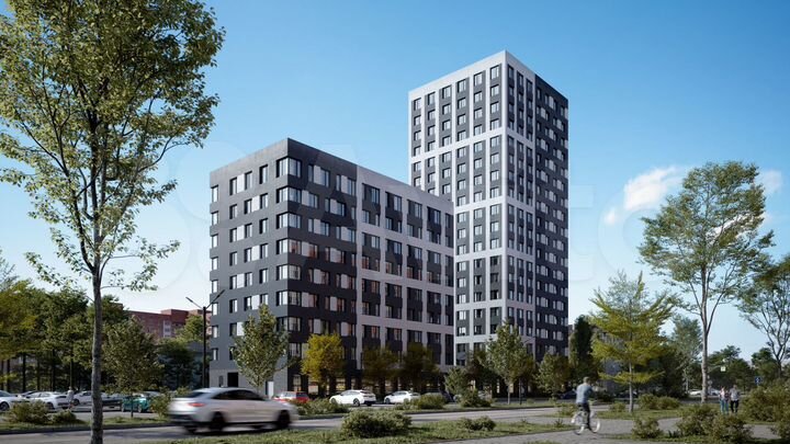 Квартира-студия, 28,1 м², 7/19 эт.