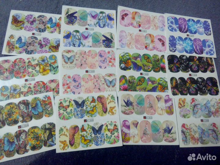 Наклейки на ногти