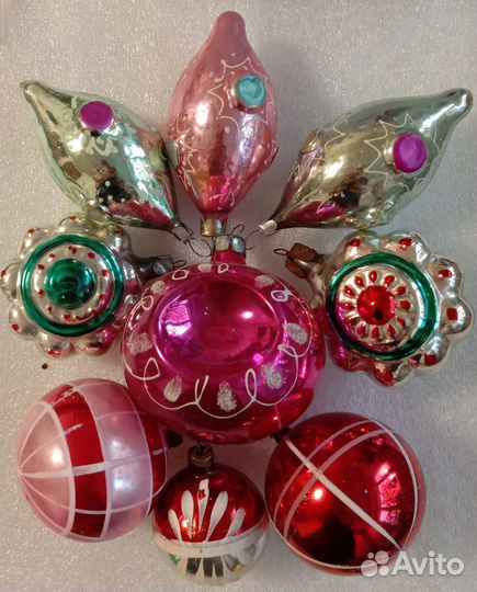 Елочные игрушки СССР