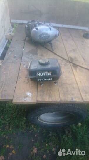 Мотороллер муравей с двигателем от мотоблока