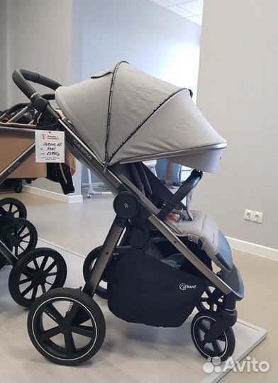 Прогулочная коляска Rant Caspia 2.0 серая