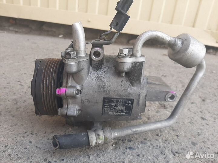 Компрессор кондиционера митсубиси кольт 4А90