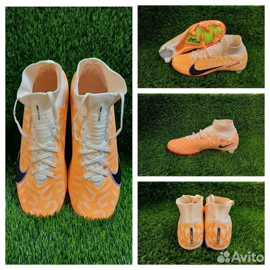 Футбольные бутсы nike air zoom