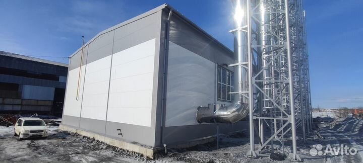 Монтаж металлоконструкций, сэндвич-панелей