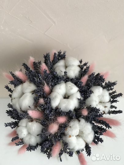 Букет. Лаванда. Букет из сухоцветов