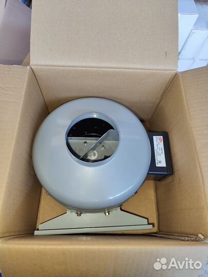 Канальный вентилятор вытяжной 100мм, 310 кубов